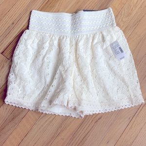 Maurices lace shorts